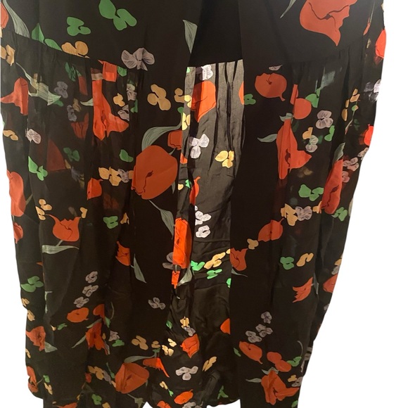 Alice McCall Womens Move Over Black
Floral Print Hi-Low Maxi Skirt - Picture 10 of 16